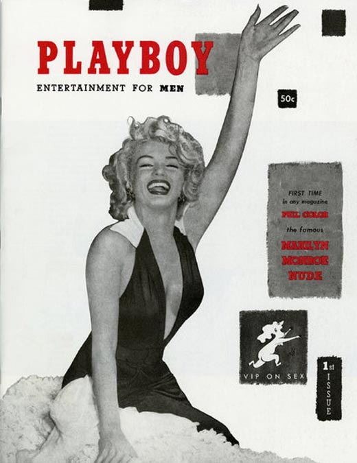 Первая обложка Playboy с Мэрилин Монро