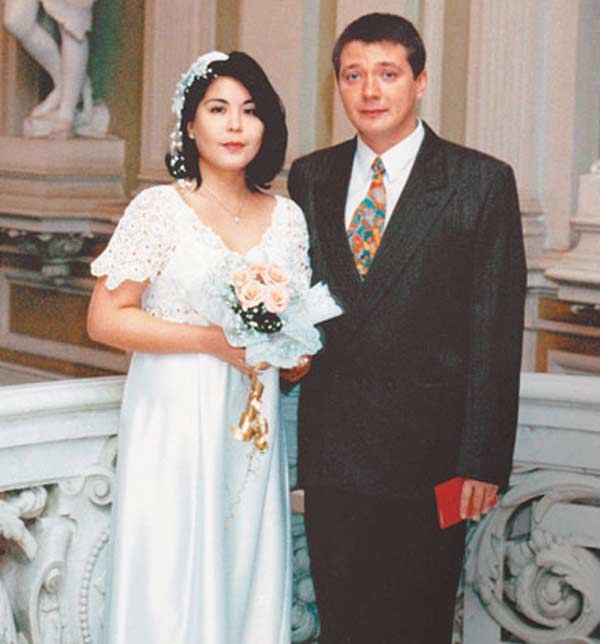 Ян Цапник с женой Галиной