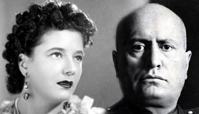 Клара Петаччи и Бенито Муссолини