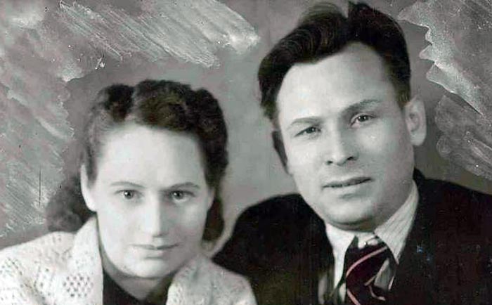 Константин Черненко и жена Анна