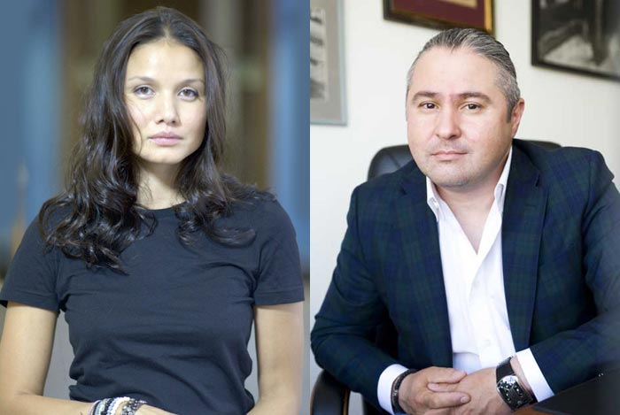 Лаура Пицхелаури и Дмитрий Месхиев