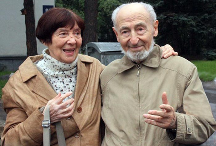 Леонид Шварцман и жена Татьяна Домбровская