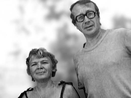 Мариэтта Чудакова и муж Александр