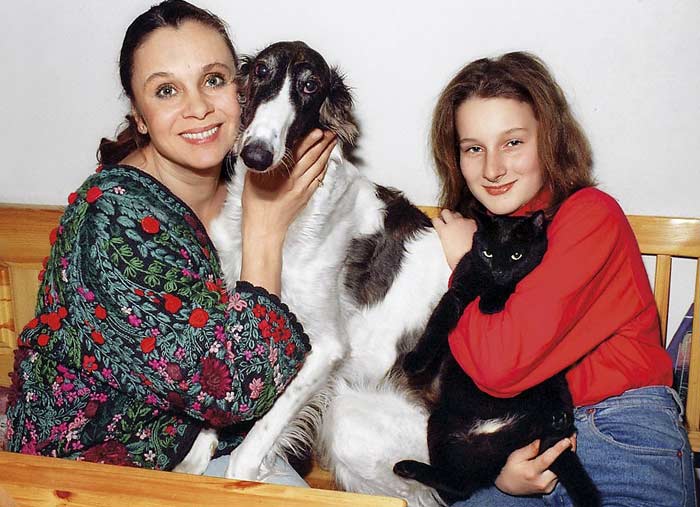 Мариэтта Цигаль-Полищук с мамой Любовью Полищук