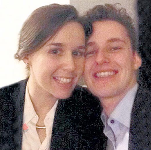 Мария Эшпай-Симонова с мужем