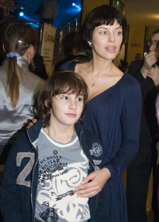 Мария Сёмкина с сыном