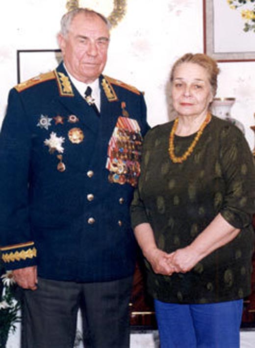 Дмитрий Язов и жена Эмма