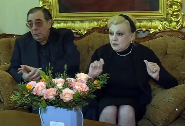 Михаил Цивин и жена Наталия Дрожжина