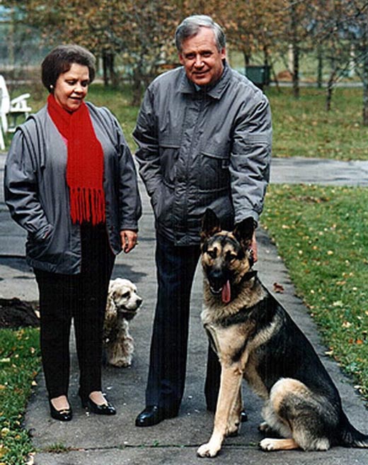 Николай Рыжков и жена Людмила