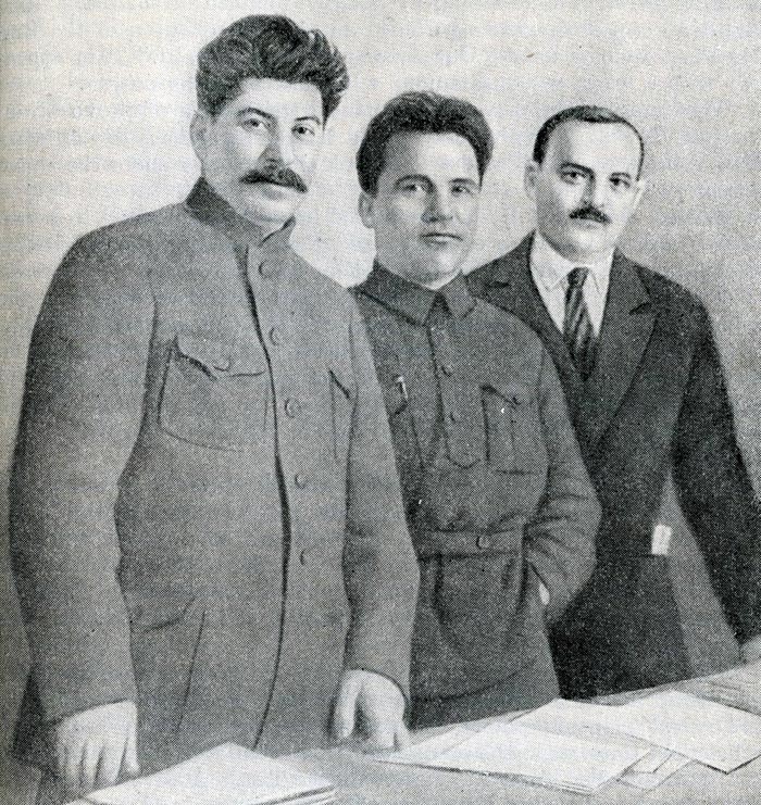 Иосиф Сталин Сергей Киров Николай Шверник