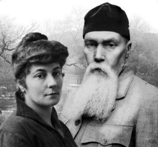 Николай Рерих и Елена Рерих