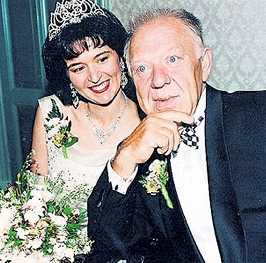 Олег Попов и Габриэла Лернер