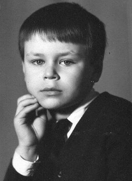 Олег Тактаров в детстве
