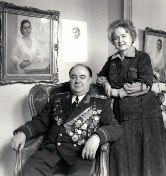 Семен Цвигун и жена Роза Михайловна
