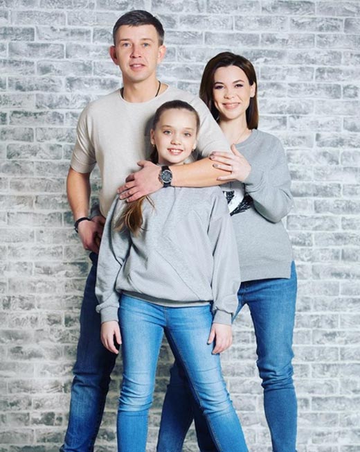 Сергей Шарифуллин с женой и дочерью