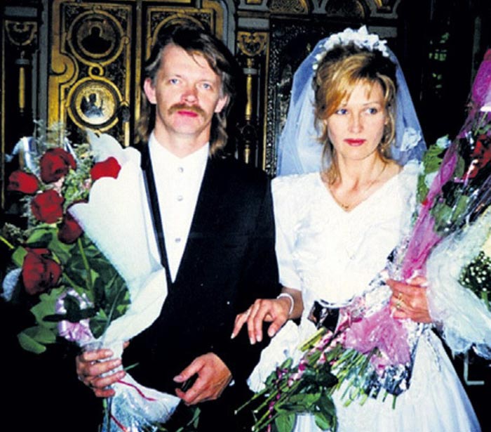 Сергей Скачков и жена Альбина в молодости