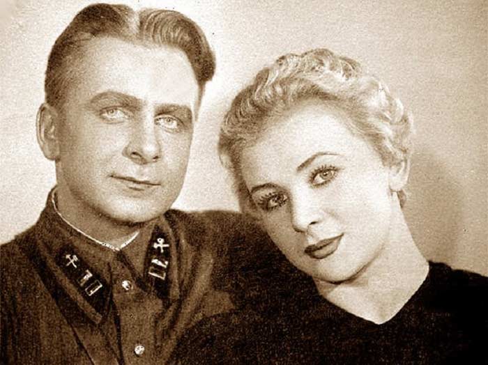 Валентина Серова и Анатолий Серов