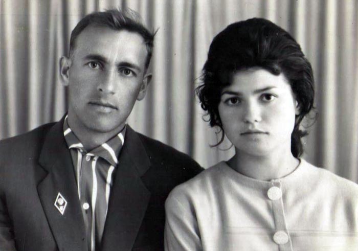 Виктор Трегубович и жена Юнесса