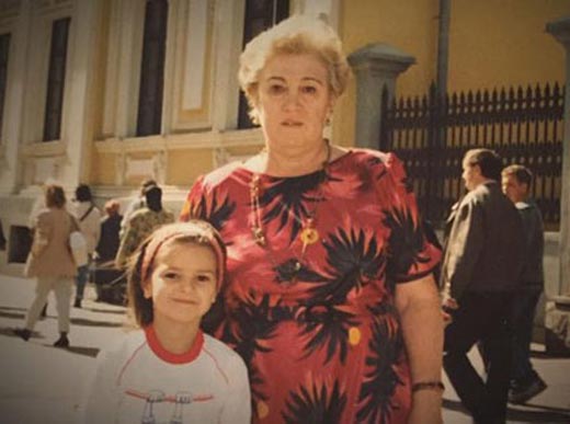 Виктория Райдос с бабушкой Зиной