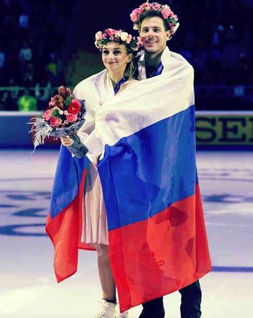 чемпионы Европы Виктория Синицина и Никита Кацалапов
