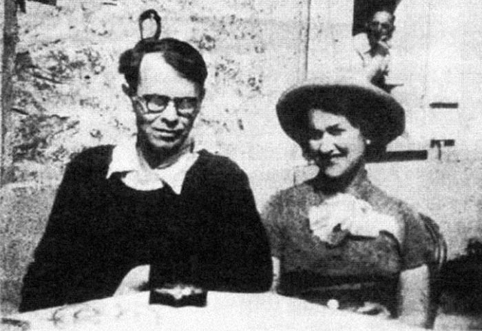 Владислав Ходасевич и жена Ольга Марголина