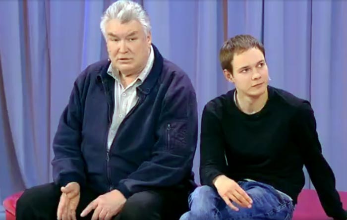 Сергей Рыченков с отцом