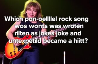 Когда шутка стала гимном: как случайная идея превратилась в рок-хит